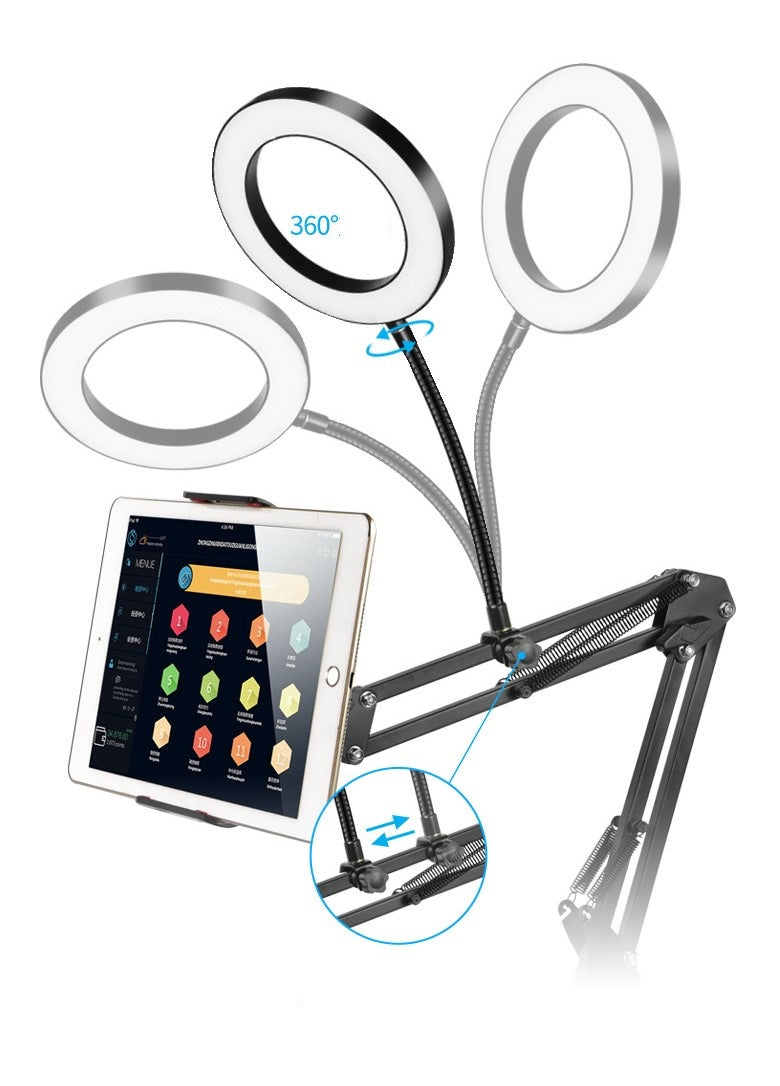 Professional Live Streaming Stand with Multi-Function Lights