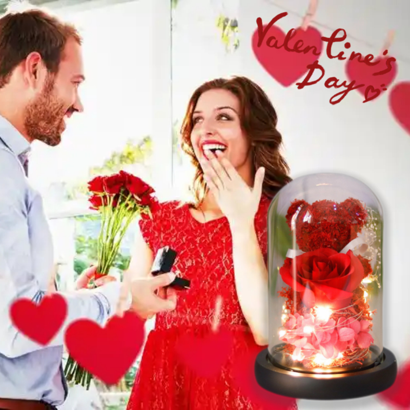 Eternal Rose LED Gift Set
