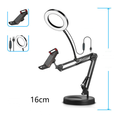 Professional Live Streaming Stand with Multi-Function Lights
